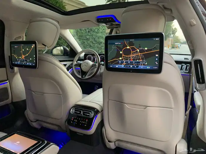 مرسيدس الجوهره S450 موديل 2021 بحالة الوكاله ممشى 68 الف 34