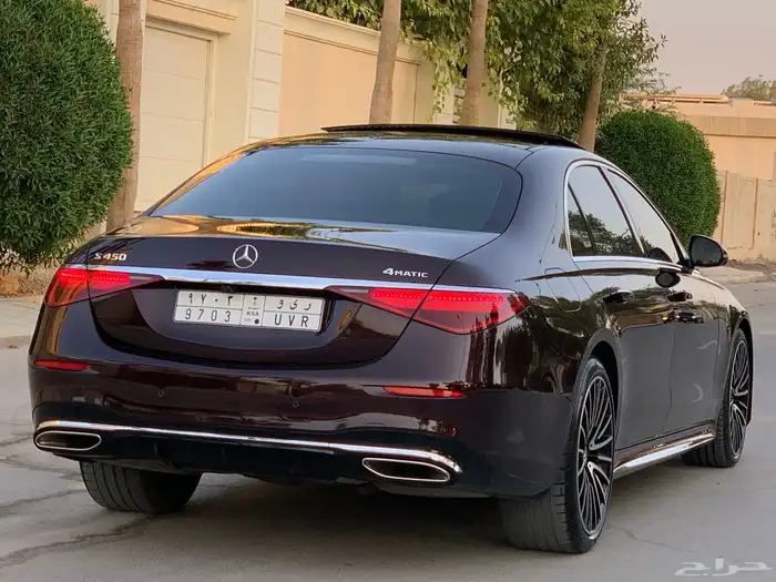 مرسيدس الجوهره S450 موديل 2021 بحالة الوكاله ممشى 68 الف 10
