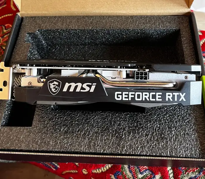 كرت شاشة RTX 3050 من msi 2