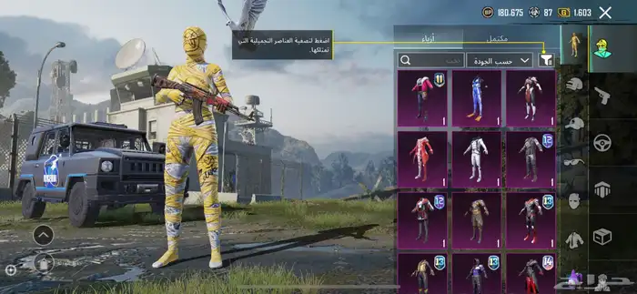 حساب ببجي للبيع أو للبدل بحساب مناسب 5