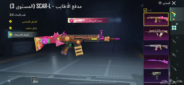 حساب ببجي نادر 4