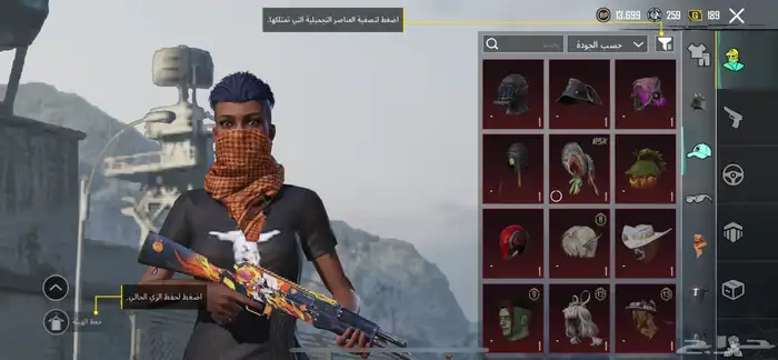 حساب ببجي 43