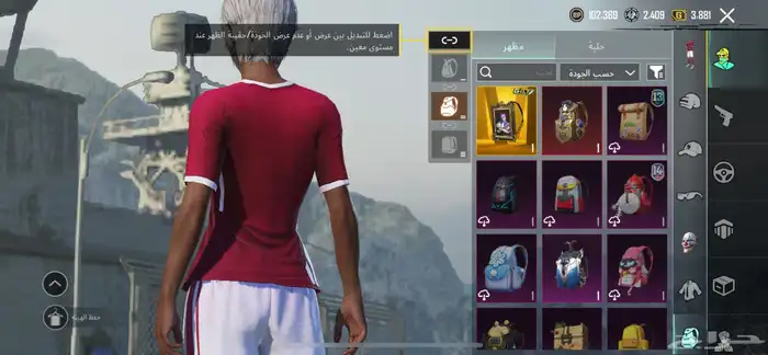 حساب ببجي نوادر 3