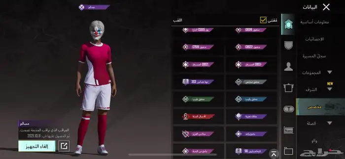 حساب ببجي نوادر 2