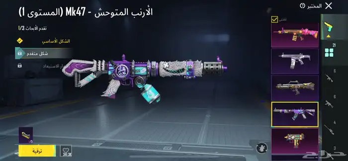 حساب ببجي 10
