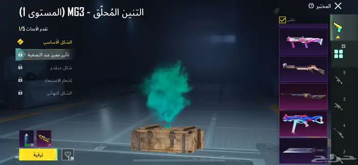 حساب ببجي نوادر 17