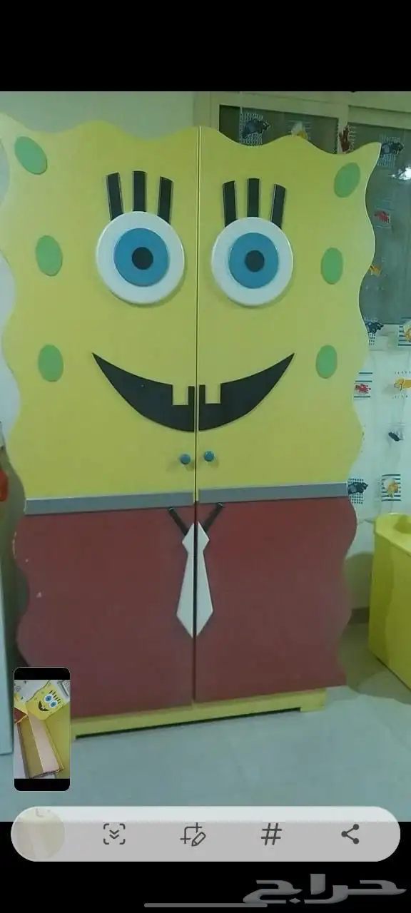 غرفة نوم أطفال سبونج بوب 2