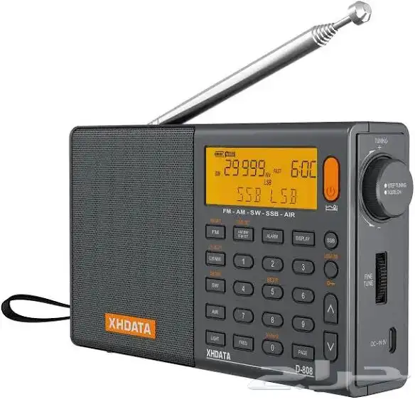 راديو xhdata d-808 جميع الموجات SSD و air band 0