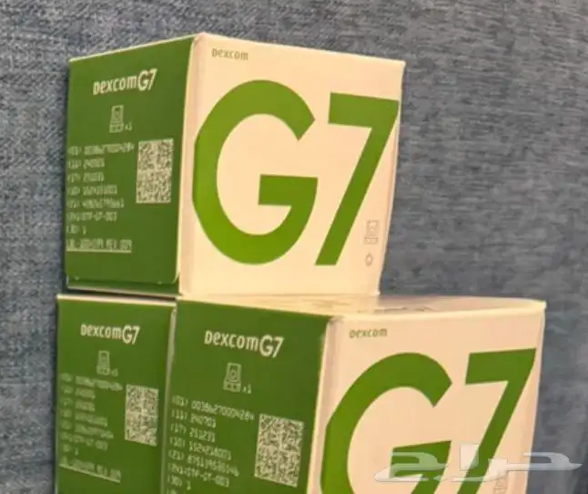مجسات دكسكوم الجيل السابع G7 Dexcom بسعر مخفض 0