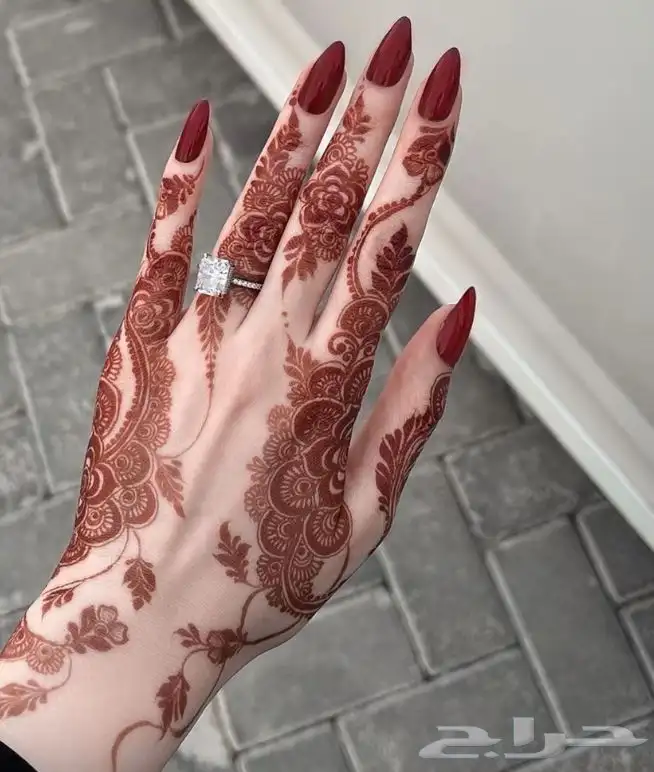 نقش حنا ام جهاد 9