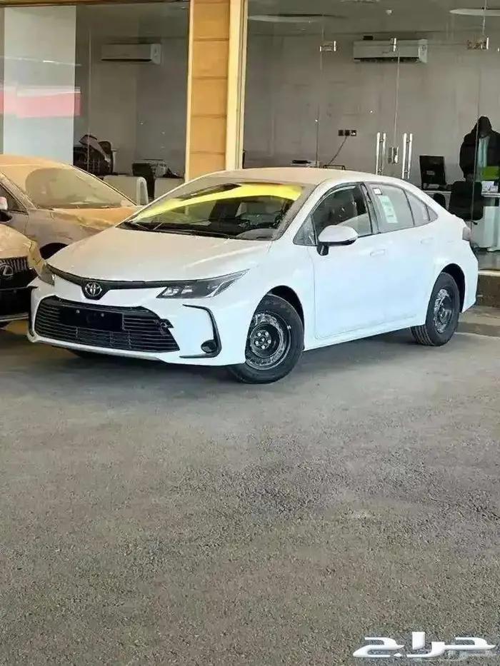 تويوتا كورولا 1.6 ستاندر طيس 2025 بقسط 990 الحسن 0