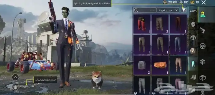 حساب ببجي للبيع 5