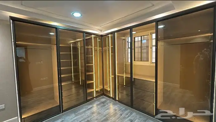 ديكورات خشبيه وخزائن واثاث خشبي 44
