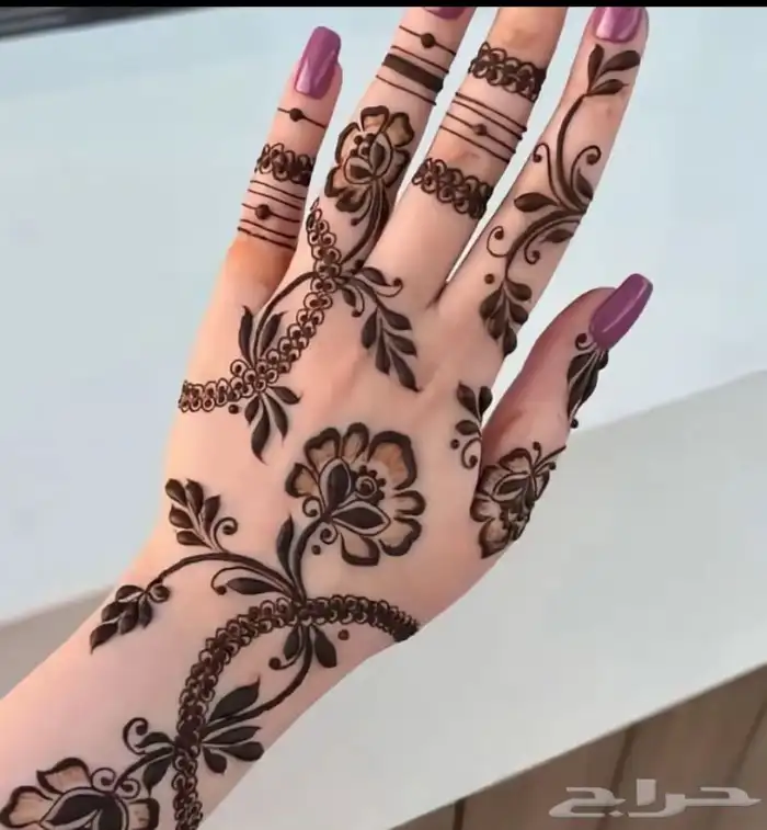 نقش حنا ام جهاد 2