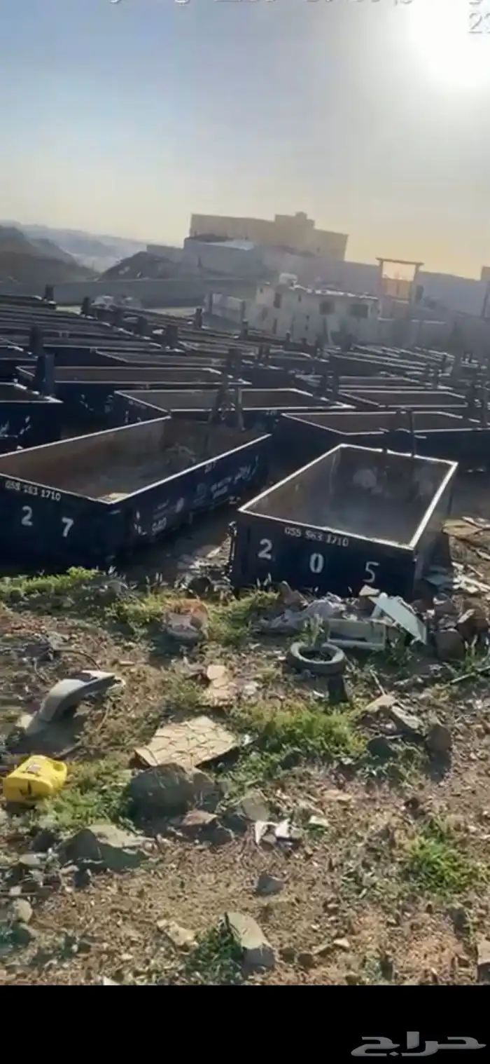 حاويات نقل مخلفات البناء للبيع 0