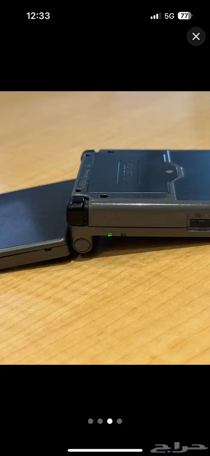 gameboy advance 101 sp مع بطارية   شاحن و لعبة 3