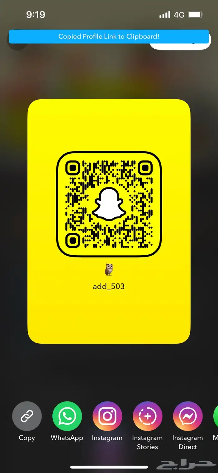 يوزر سناب مميز 503 1
