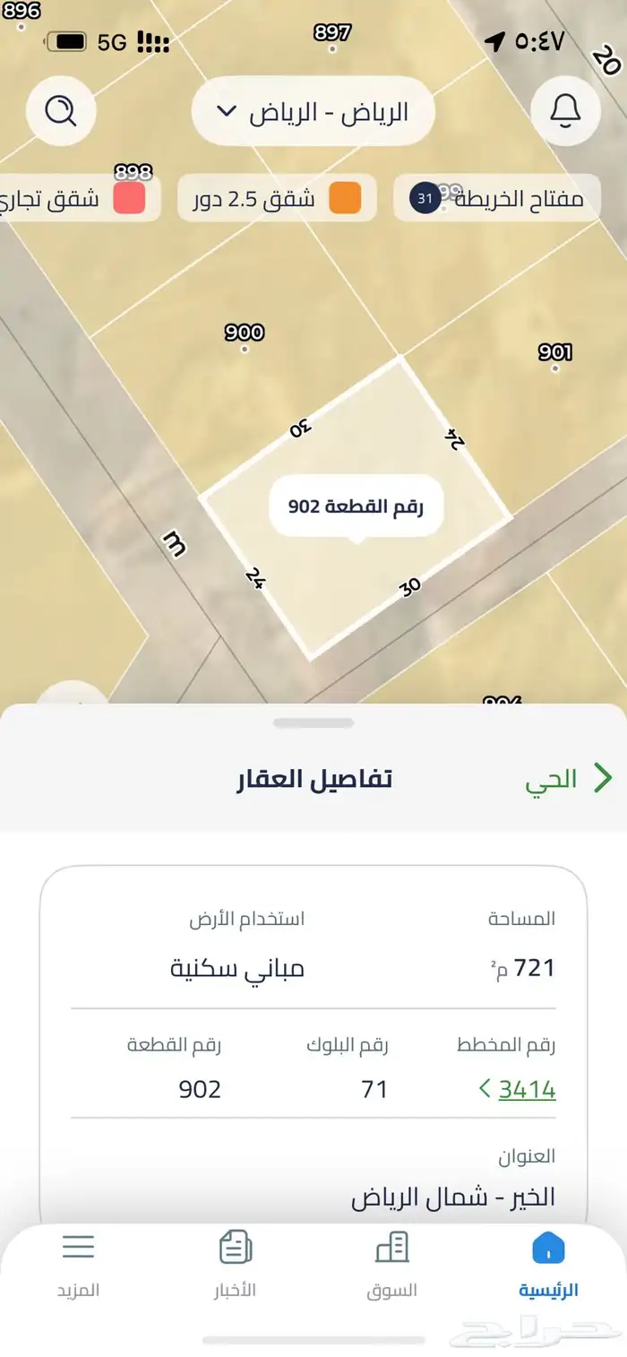 للبيع ارض في الخير 1