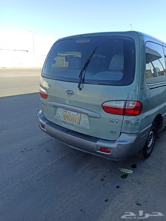 بسعر 13500 هيونداى H1 أوتوماتيك بنزين موديل 2006 ممشي 360 3
