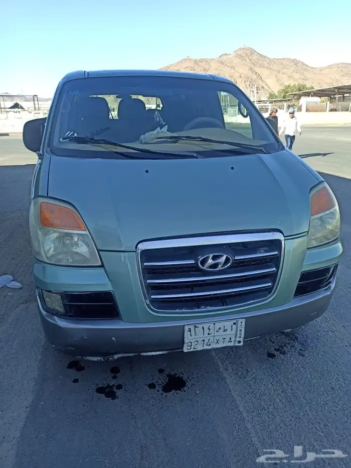 بسعر 13500 هيونداى H1 أوتوماتيك بنزين موديل 2006 ممشي 360 0