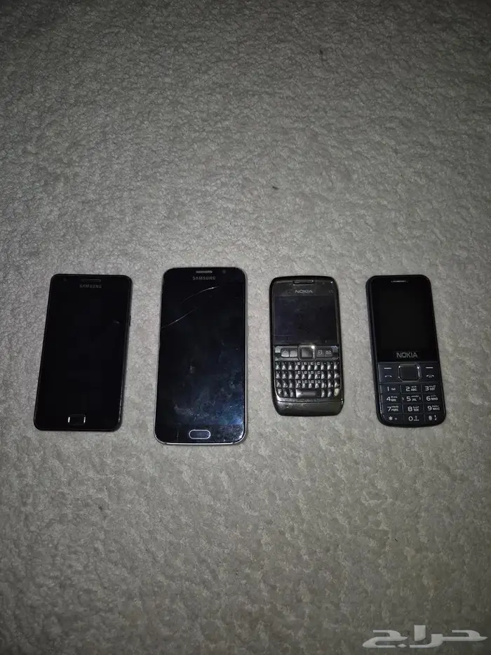 اجهزة جوالات نوكيا وسامسونج قديمة بعضها شغال 0