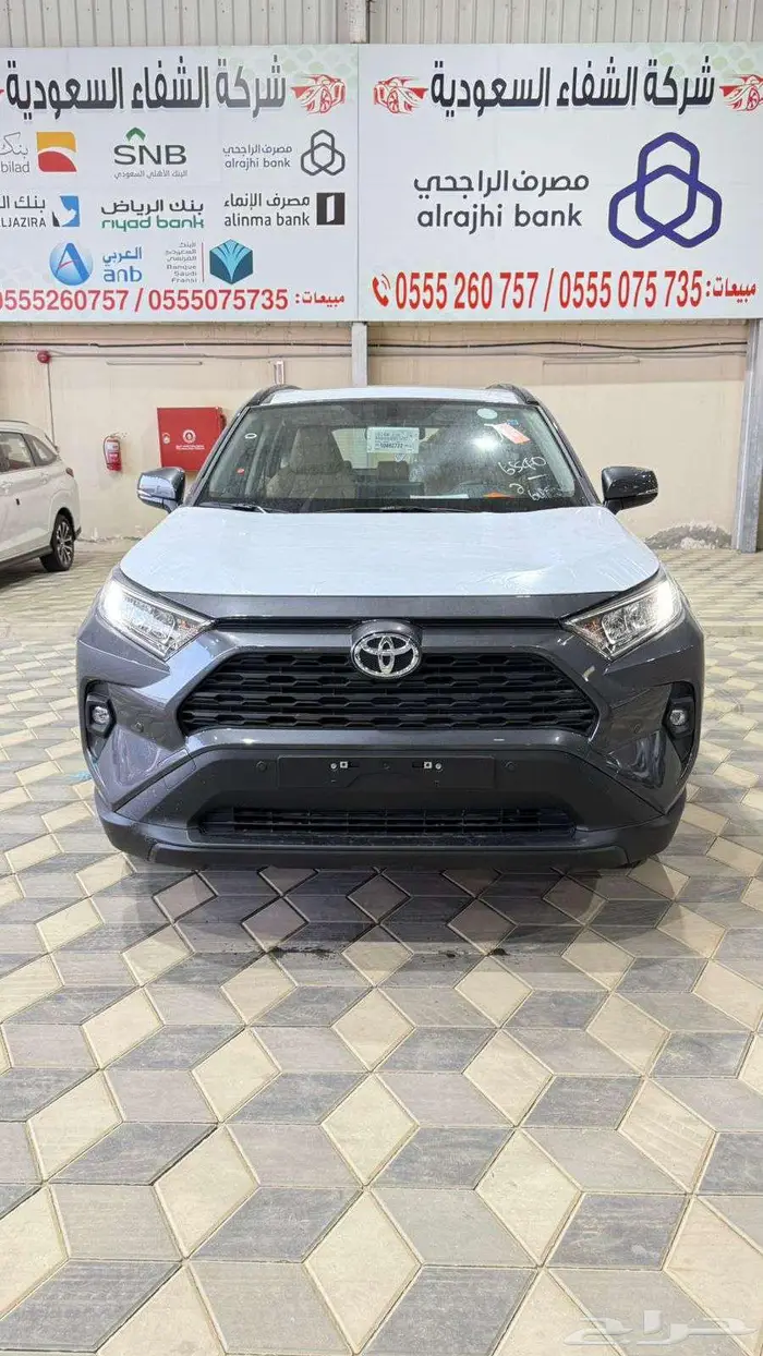 راف فور XLE بنزين رمادي 2025 0