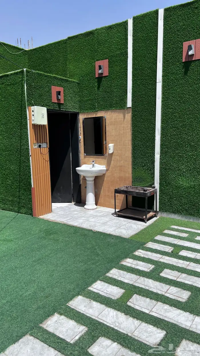 شاليه ايجار يومي شاليهات بشكات جنوب الرياض حي عريض 4