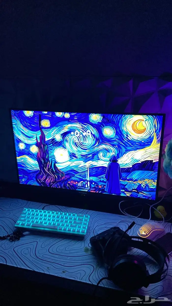 شاشة قيمنق 0