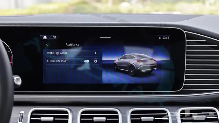 مرسيدس بنز GLE 450 AMG coupe 2025 خليجي اصفار مع ضمان الوكيل 21