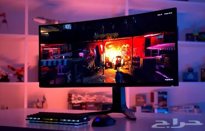شاشة Alienware 34 Curved Gaming أداء بصري استثنائي 0