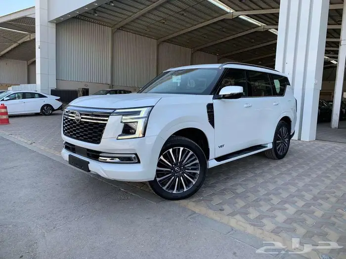 نيسان باترول بلاتنيوم موديل 2025 خليجي ابيض __ جملي 2