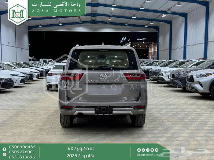 لاندكروزر في اكس فل ذهبي غامق هايبرد 2025 اقل سعر كاش واقساط 6