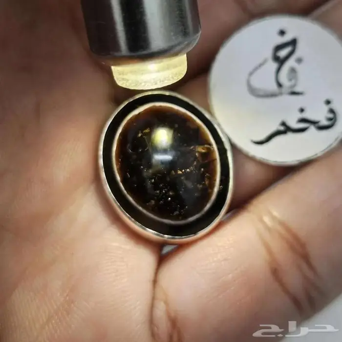خاتم ملكي نادر حجر عقيق سليماني بقراني يمني طبيعي 499 ريال 6