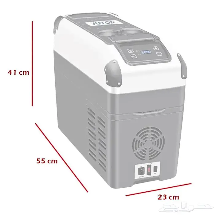 ثلاجة سيارة فريزر دي سي كول - 16 لتر 4