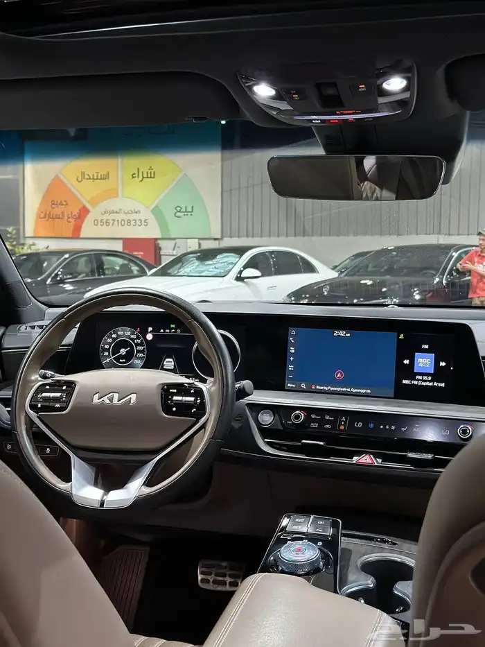 كيا K8 2022 V6 فل كامل . رصد الفخامة 35