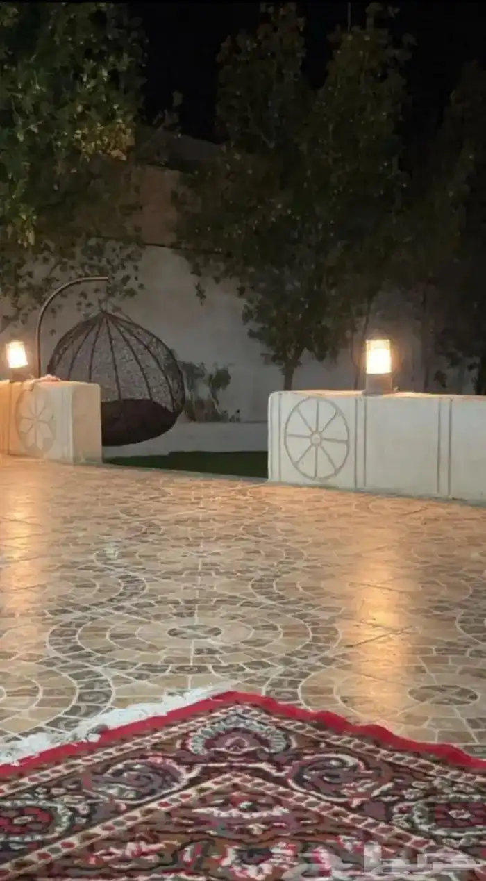 استراحة للايجار السنوي والشهري و اليومي ب 290 ريال برحاب 22