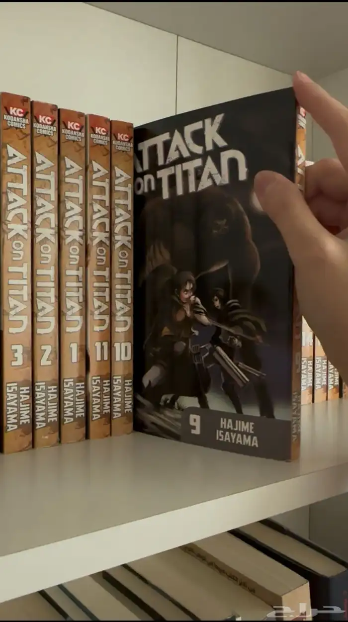 مانجا هجوم العمالقة جديده 6