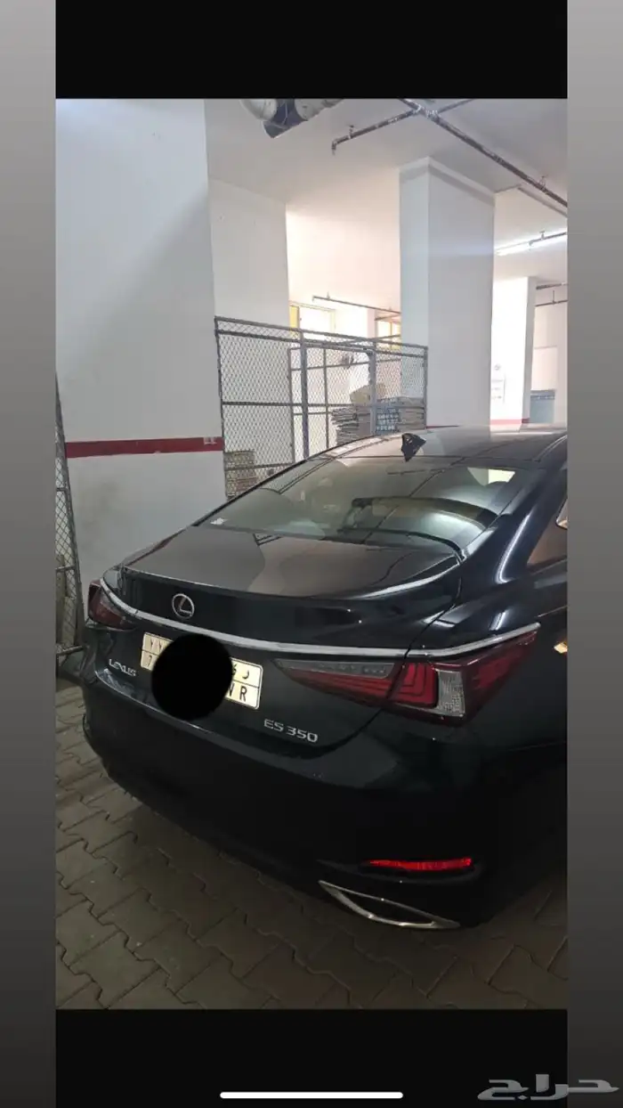 لكزس ES350 جديد موديل 25 لون اسود 4