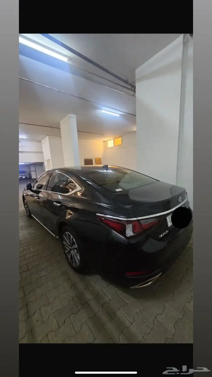 لكزس ES350 جديد موديل 25 لون اسود 3