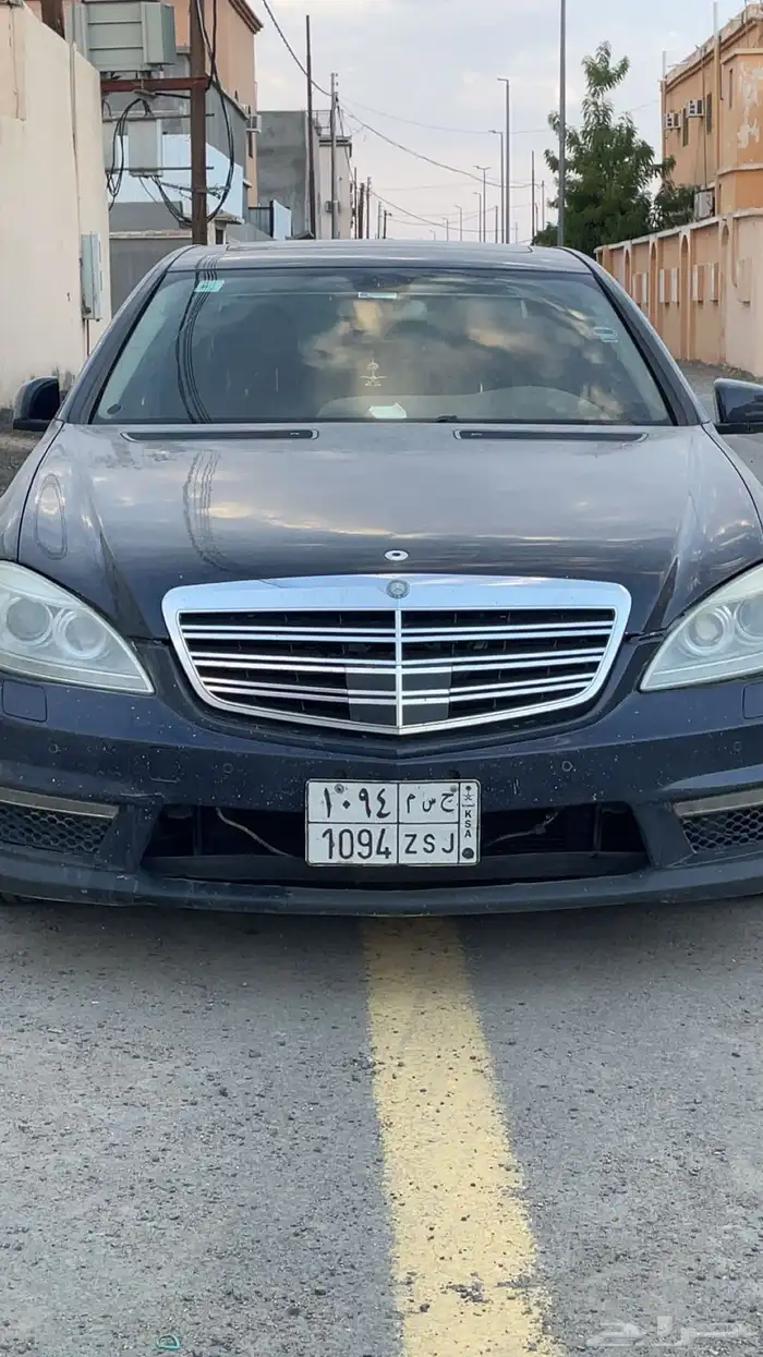 البيع مرسيدس لون كحلي 6 سلندر حجم 350 الموديل 2006 محوله20 1