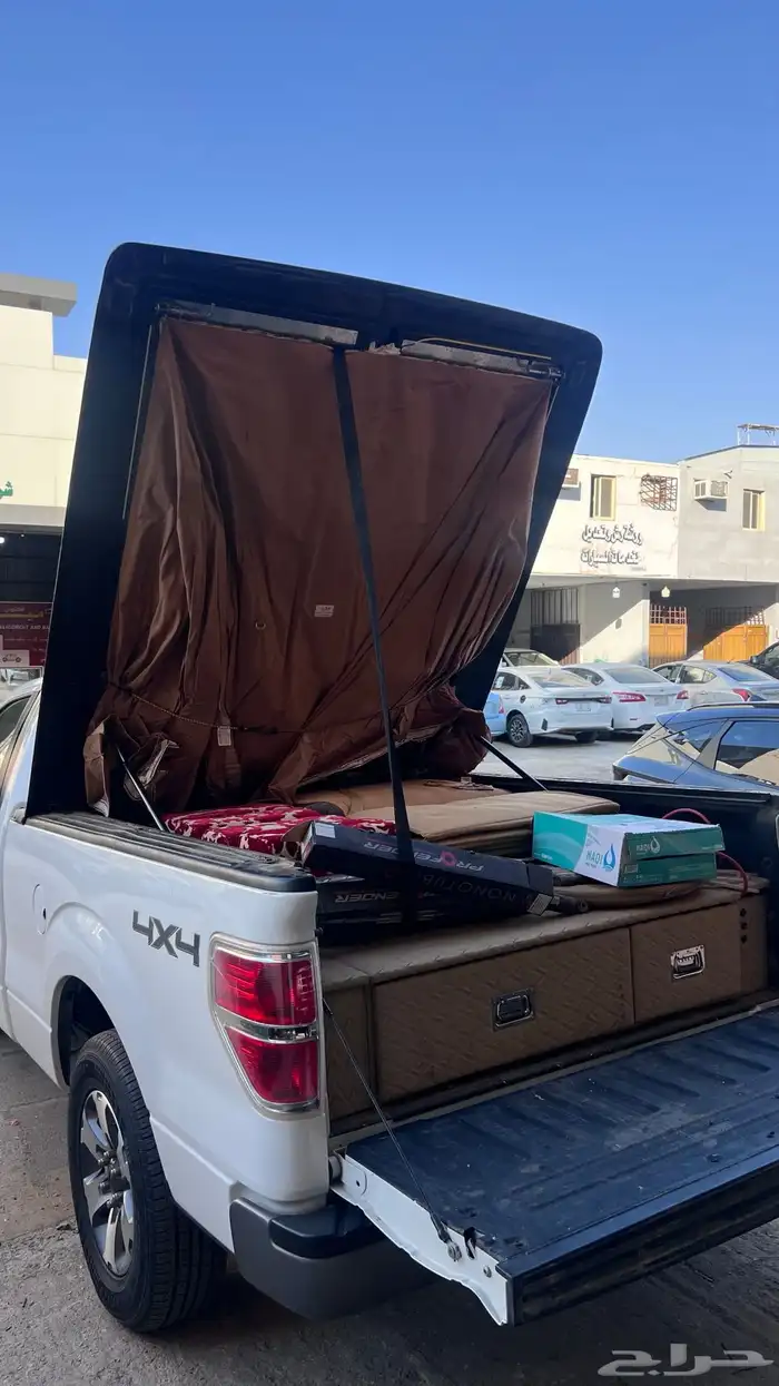 للبيع غطاء صندوق f150 مع خيمة 0
