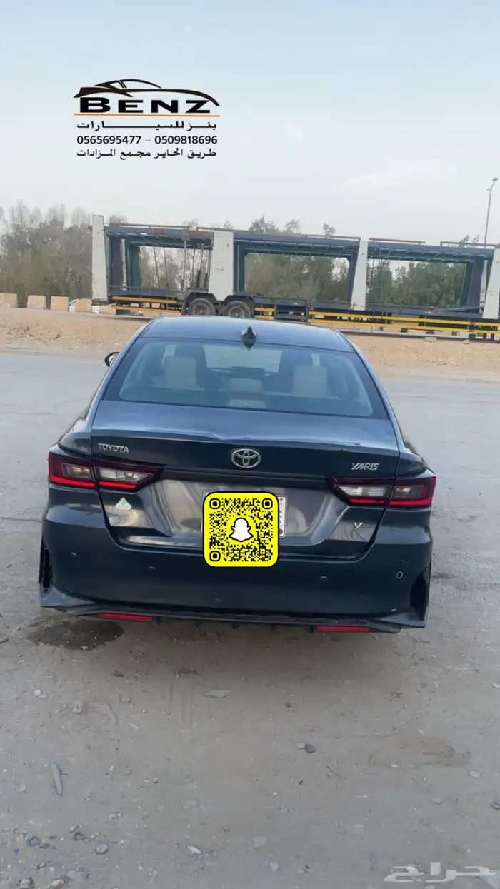 تويوتا يارس مصدوم 5