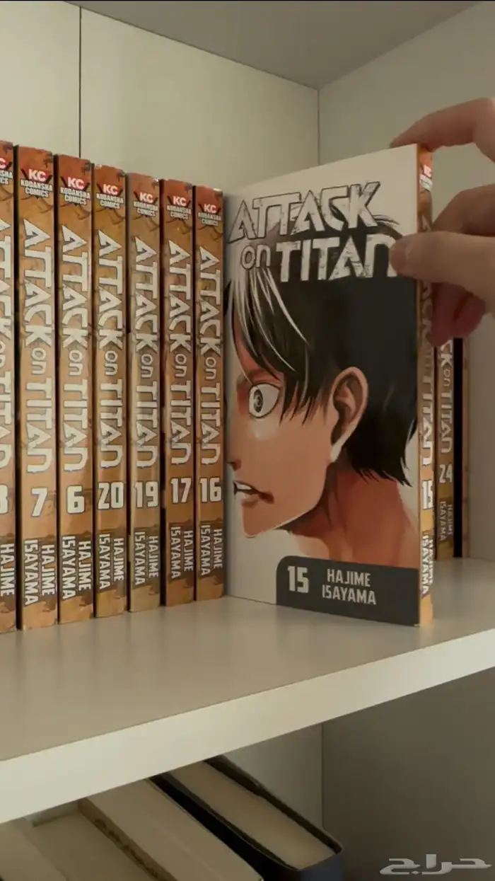 مانجا هجوم العمالقة جديده 5