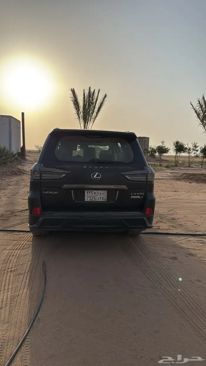 سلام عليكم لكسز LX 2019 بلاك أدش ن الموتر جايه وش جنب يسار 5
