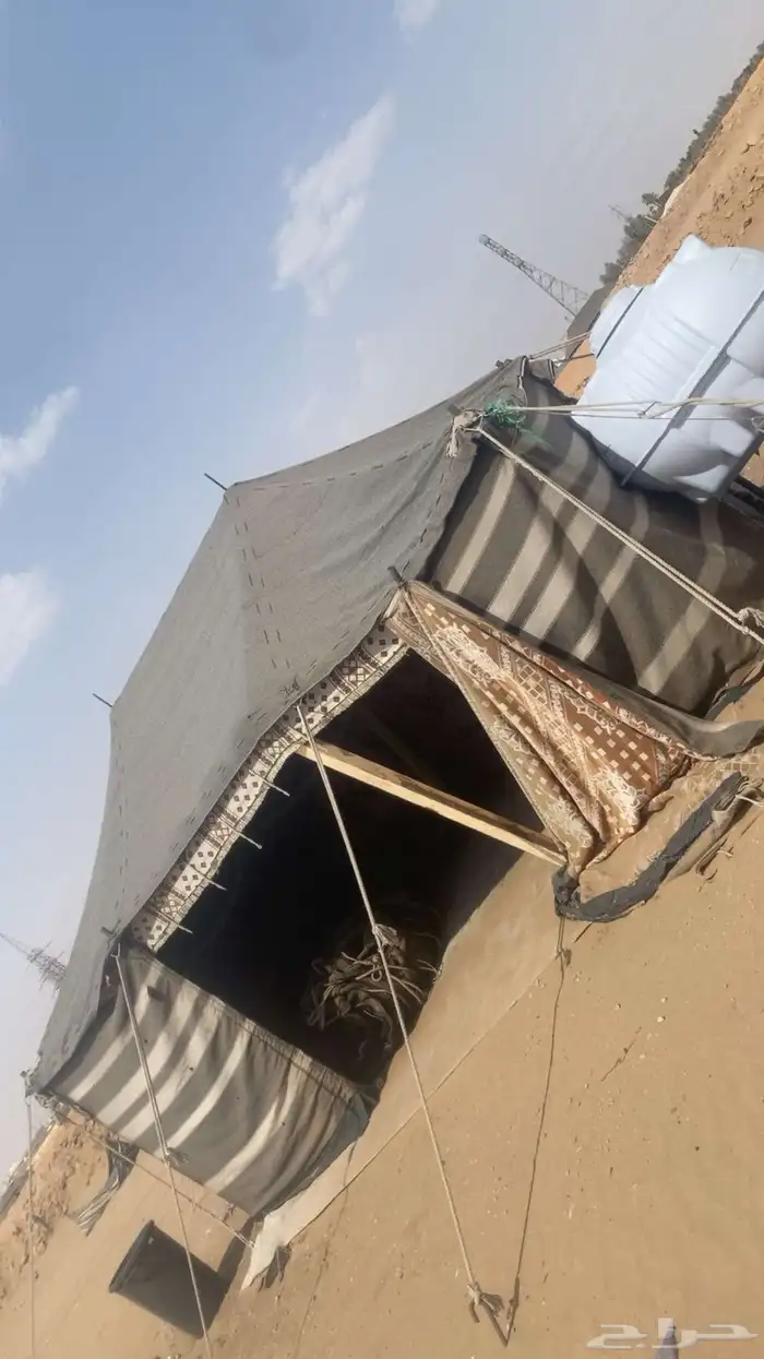 بيت شعر عامودين وبيت شعر مطوي عامودين سليمه من الشقوق 0