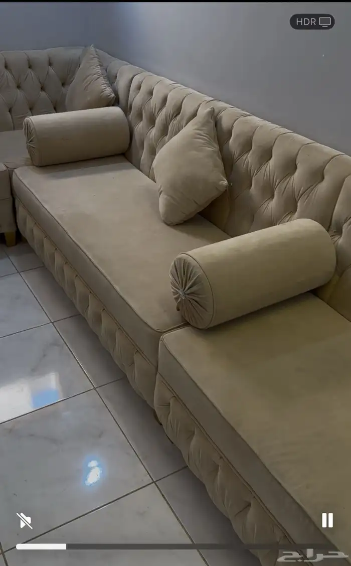 كنب متصل وستارة 0
