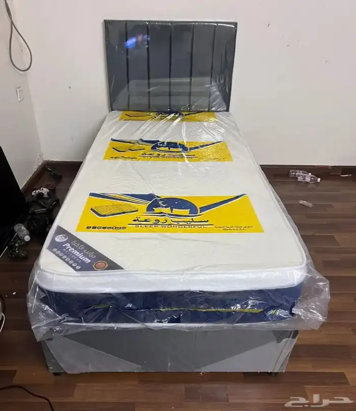 single size bedframe and mattress available 1