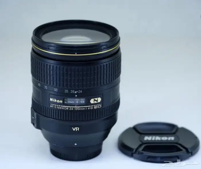 عدسه نيكون 24-120 F4 VR  ادابتر 0