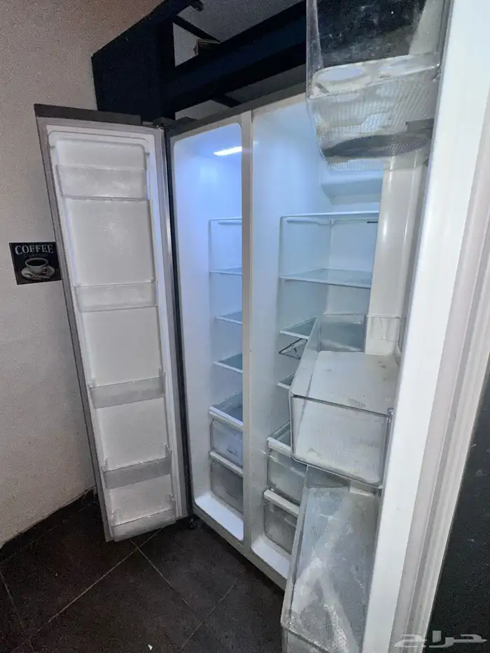 ثلاجة جديدة جنرال سوبريم بابين بالطول 3