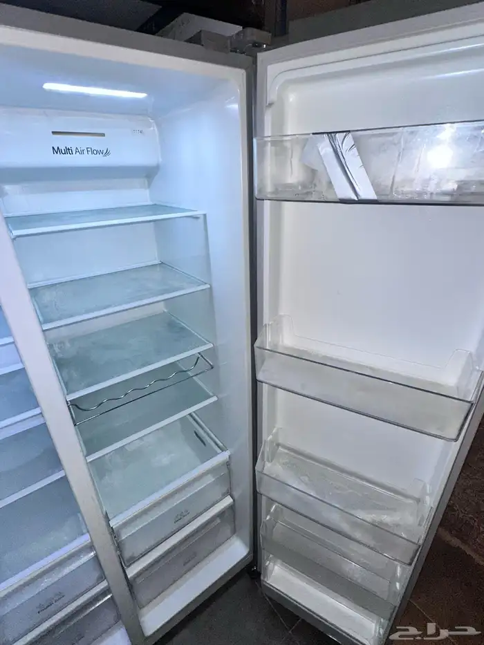 ثلاجة جديدة جنرال سوبريم بابين بالطول 10